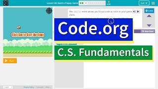 Build a Flappy Game CS Express Lesson 26.4 Code.org Tutorial with Answers Net Worth