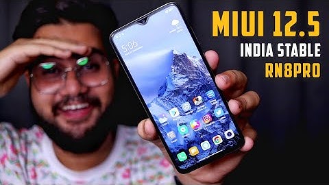Redmi Note 8 Pro MIUI 12.5 India Stable Android 11 Update ⚡ Top Features in MIUI 12.5 ⚡