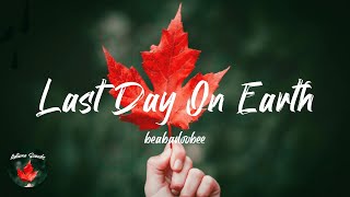 beabadoobee - Last Day On Earth (Lyric video)