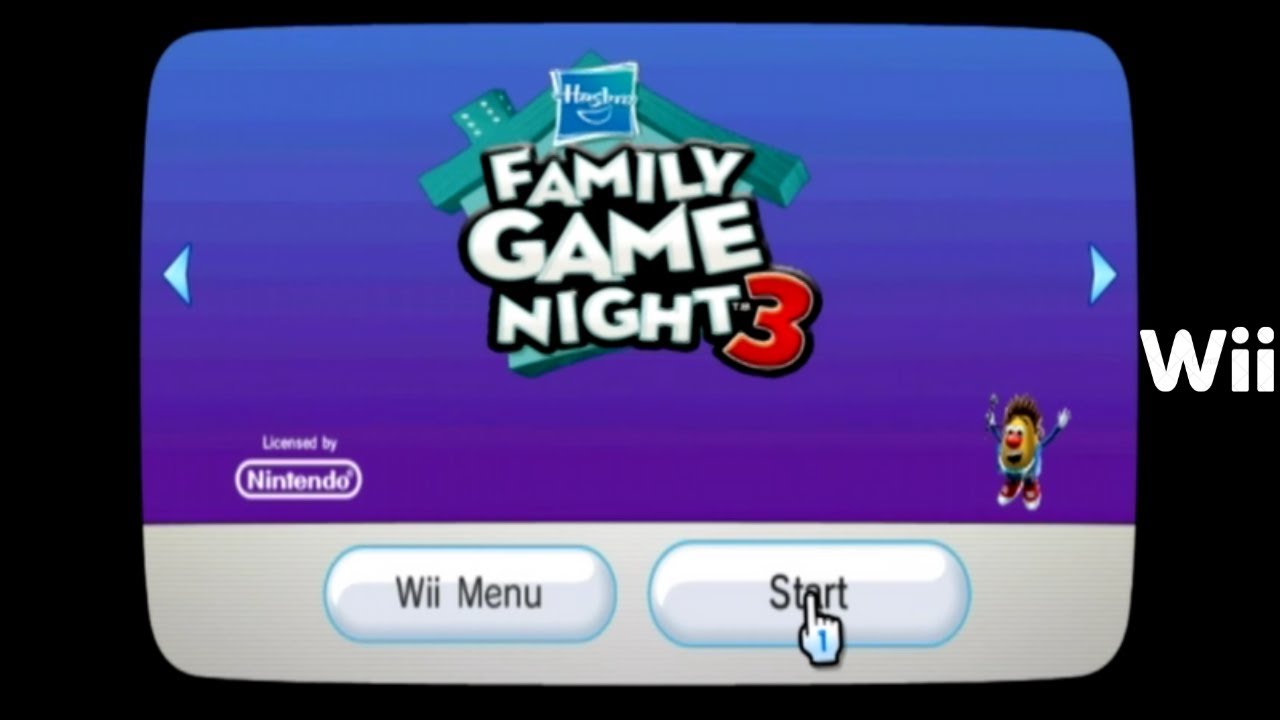 HASBRO FAMILY GAME NIGHT 3 (Nintendo Wii) ALL GAMES YouTube