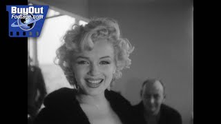 Marilyn Monroe at Tokyo Army Hospital, 1954