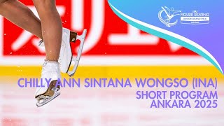 Chilly Ann Sintana WONGSO (INA) | Junior Women Short Program | Ankara 2025