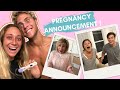 How I told my fam and friends I was pregnant w Ozzy! | Pregnancy Announcement Reactions | Lo Beeston