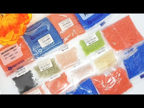 Распаковка посылки из МЕЛОДИИ БИСЕРА/Что в посылке?/DELICA/PRECIOSA/what's in my package/Bead Order