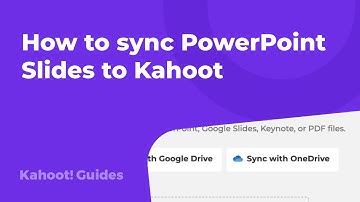 How to sync PowerPoint Slides to kahoot