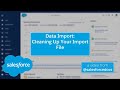Data Import: Clean Up Your Import File | Salesforce