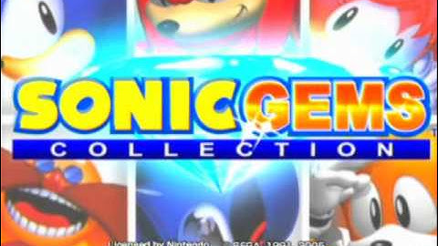 Sonic Gems Collection Game Sample 1/4 - GameCube