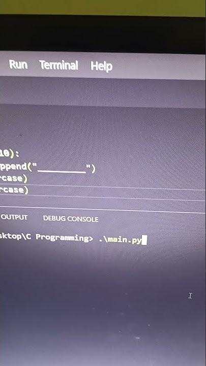 Creating a staircase in python - YouTube