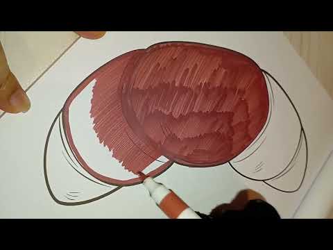 ASMR COLORING BREAD 🥐🥐 #viral #viral