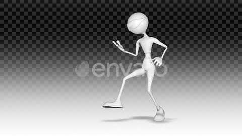 3D Man Character - Cartoon Guitar Dance | Motion Graphics - Envato elements