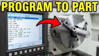 How To Write A Lathe Soft Jaw Program    #cnclathe #cnctraining #gcodeprogramming #programming #cnc