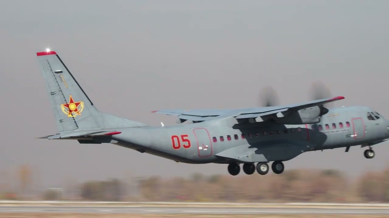 CASA C 295 - Airbus C295 takeoff