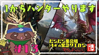 【モンハンライズ】へたっぴが今更やるモンハンライズ１3【switch版】