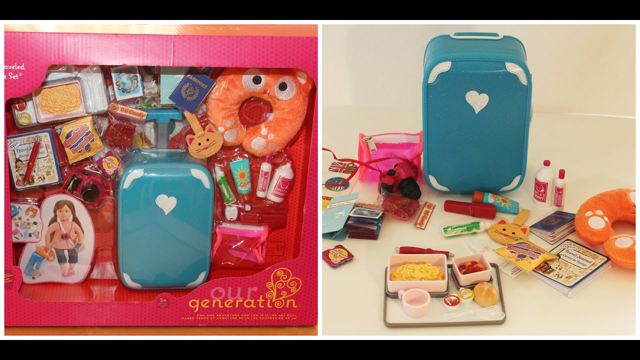 american girl suitcase