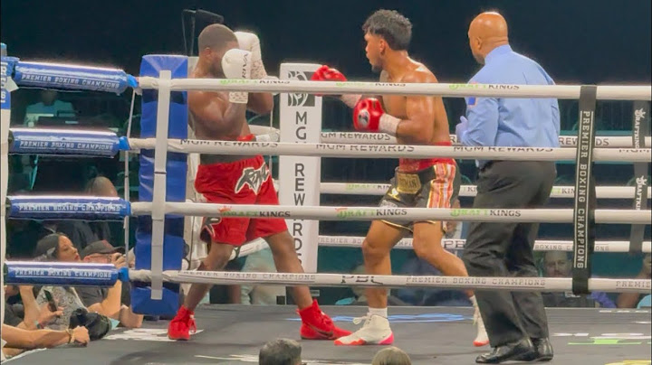 EUMIR FELIX MARCIAL VS BERNARD JOSEPH KNOCKOUT & FULL FIGHT ON MANNY PACQUIAO BARRIOS UNDERCARD
