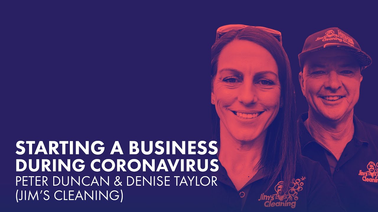 Starting a business during coronavirus with the Jim's Cleaning Group - www.jims.net