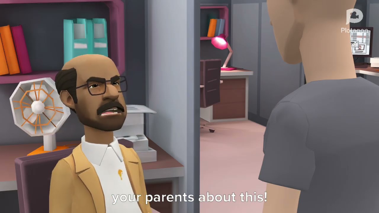 Classic Caillou and Little Bill Chew Gum In Class And Get Grounded