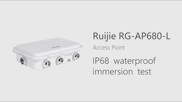 RG-AP680-L Water Proof Test