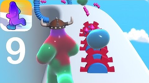 Blob Runner 3D - Gameplay All Levels #9