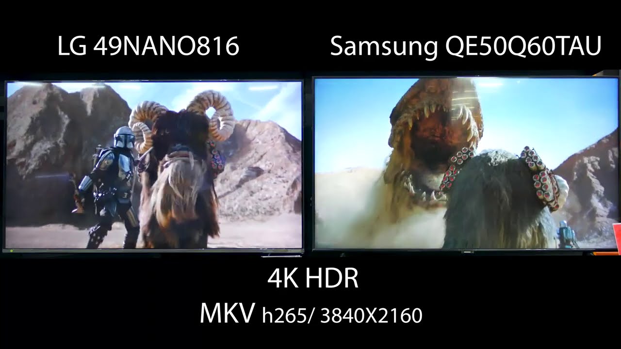 LG 49NANO816 VS Samsung 50Q60TAU/ Nanocell vs Qled