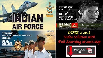 CDSE 2 2018 : Complete Solution with Full of Learning