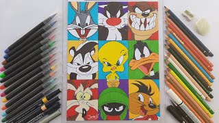 Cómo dibujar personajes de Looney Tunes / How to draw Looney Tunes characters