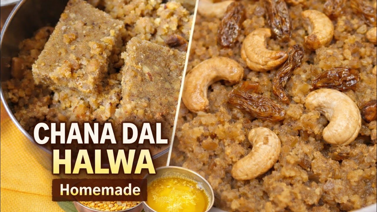 Shab e barat special Halwa Recipe | Chana Dal Halwa at Home | Easy Desi Sweet