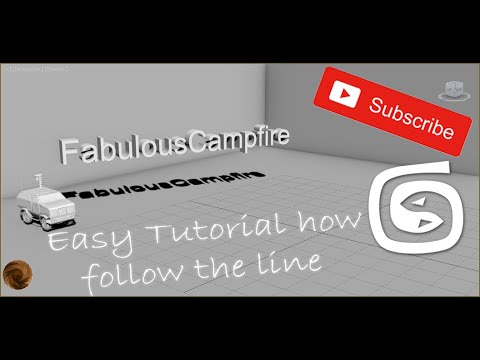 3ds max How object follow the line Tutorial