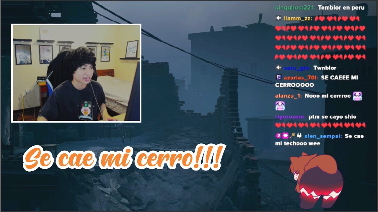 KeyBoy y Shiomii presencian un sismo de magnitud 5.0 durante su directo