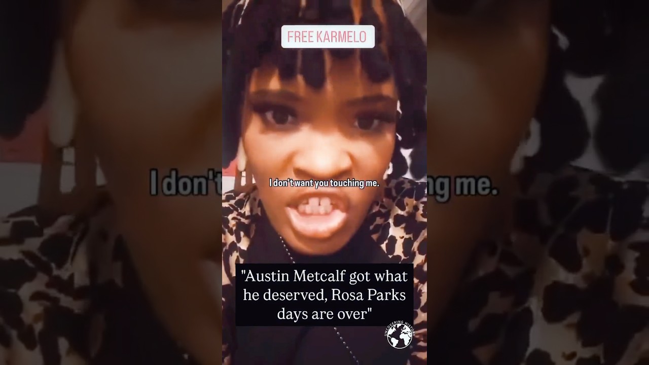 BLACK WOMAN Says: “Austin Metcalf Got What He DESERVED! Free KARMELO ANTHONY” 😳