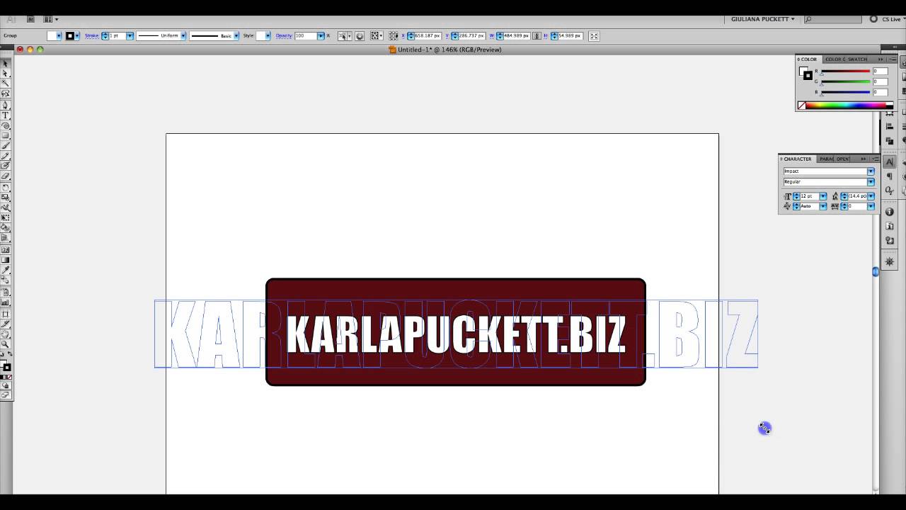 como-convertir-a-curvas-en-illustrator-youtube