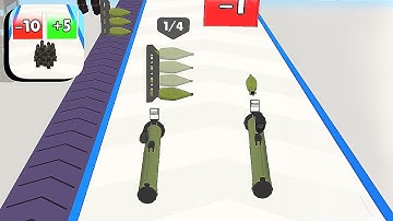 Rockets Stack ​- All Levels Gameplay Android,ios (Part 1)