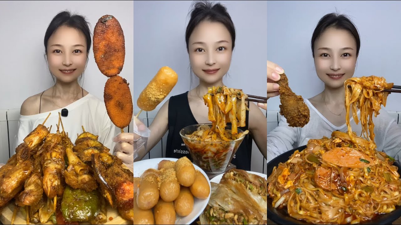 【MUKBANG】SPICY BRAISED PORK BELLY | EATING SHOW | CHINESE FOOD | 食べる|吃播 #咀嚼音 #food #mukbang #foodie