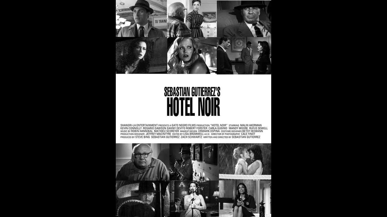 Hotel Noir Trailer (Director Sebastian Gutierrez) Malin Akerman, Aaron Behr, John Colella