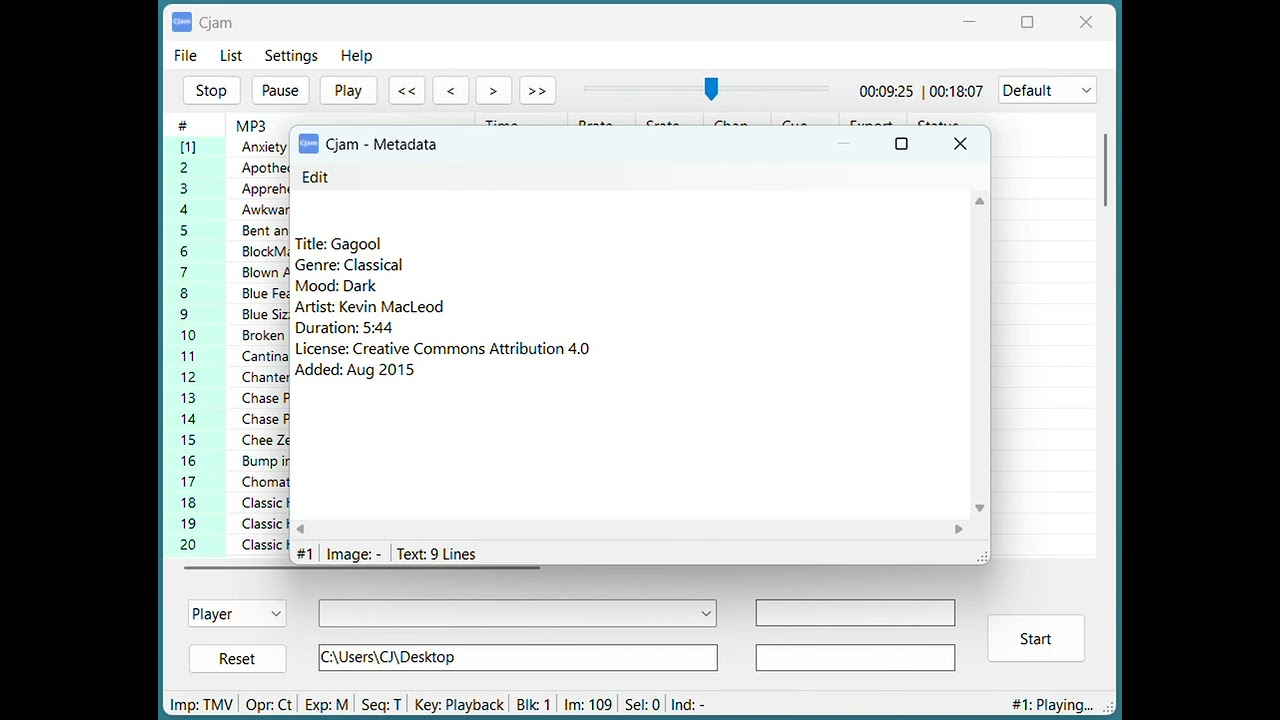 YouTube Audio Library Previews [Mood: Dark]  (Part 1)