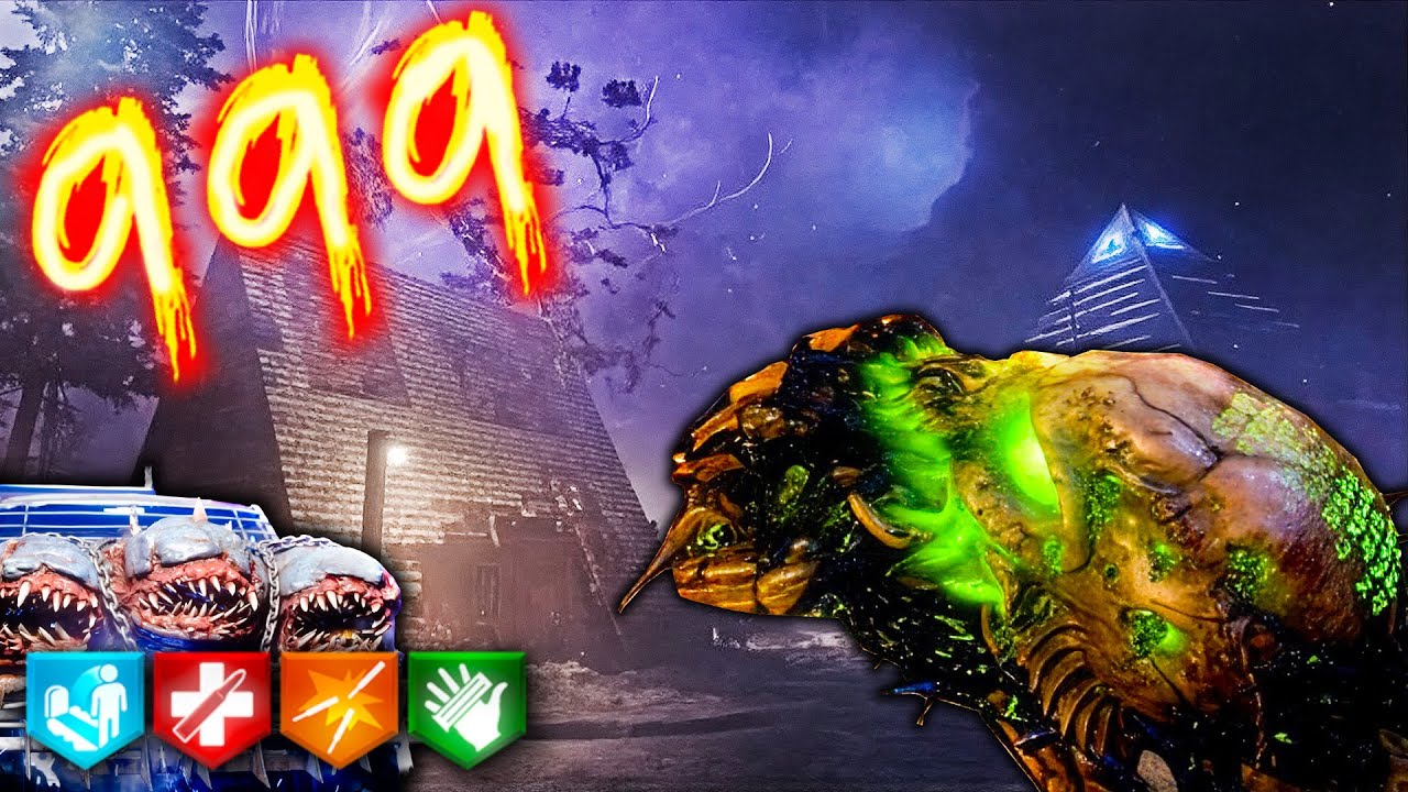 BLACK OPS 7 "ASHES OF THE DAMNED" ZOMBIES ROAD TO ROUND 999 WORLD RECORD HIGHEST ROUND BEST STRATEGY