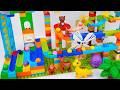 INSANE LEGO DUPLO Marble Run ASMR ☆ Satisfying Rainbow Balls in Vtech Marble Run Race ASMR
