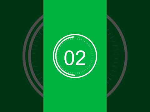 5 Second Count Down Timer Best Green Screen Video 4 Video Your Edits Templates Animation Gaming 