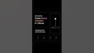 🚀How to Create Search Animation in 1 minute in #figma | Figma Animation Series #shorts