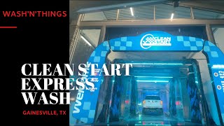 Clean Start Express Car Wash - Gainesville, TX - Autec Express screenshot 2