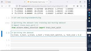 Hyperparameter Tuning using GridSearchCV with RF Regressor