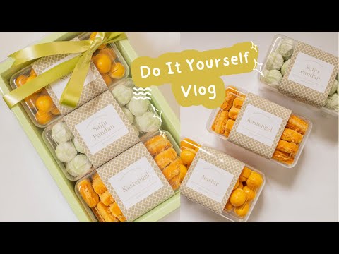 Studio Vlog | Do it yourself box hampers lebaran idul fitri