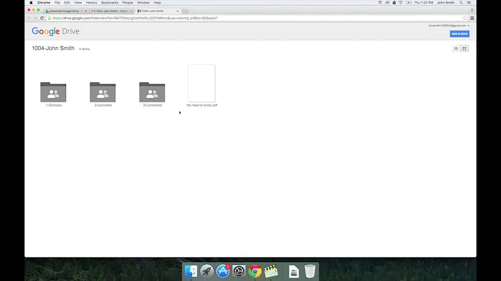 Google Drive Client Folder Setup Tutorial