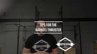 TECHNIQUE TUESDAYS- Tips for the The Barbell Thruster Tip #1