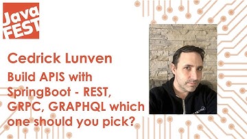 Build APIS with SpringBoot - REST, GRPC, GRAPHQL which one should you pick? Cedrick Lunven