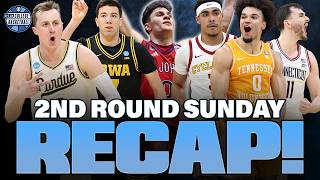 March Madness 2026 Round 2 Sunday Recap: Iowa STUNS Florida! St. John's & Darling over Kansas!