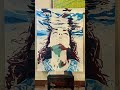 12 colours, 100+ hours of painting #acrylicpainting #underwater