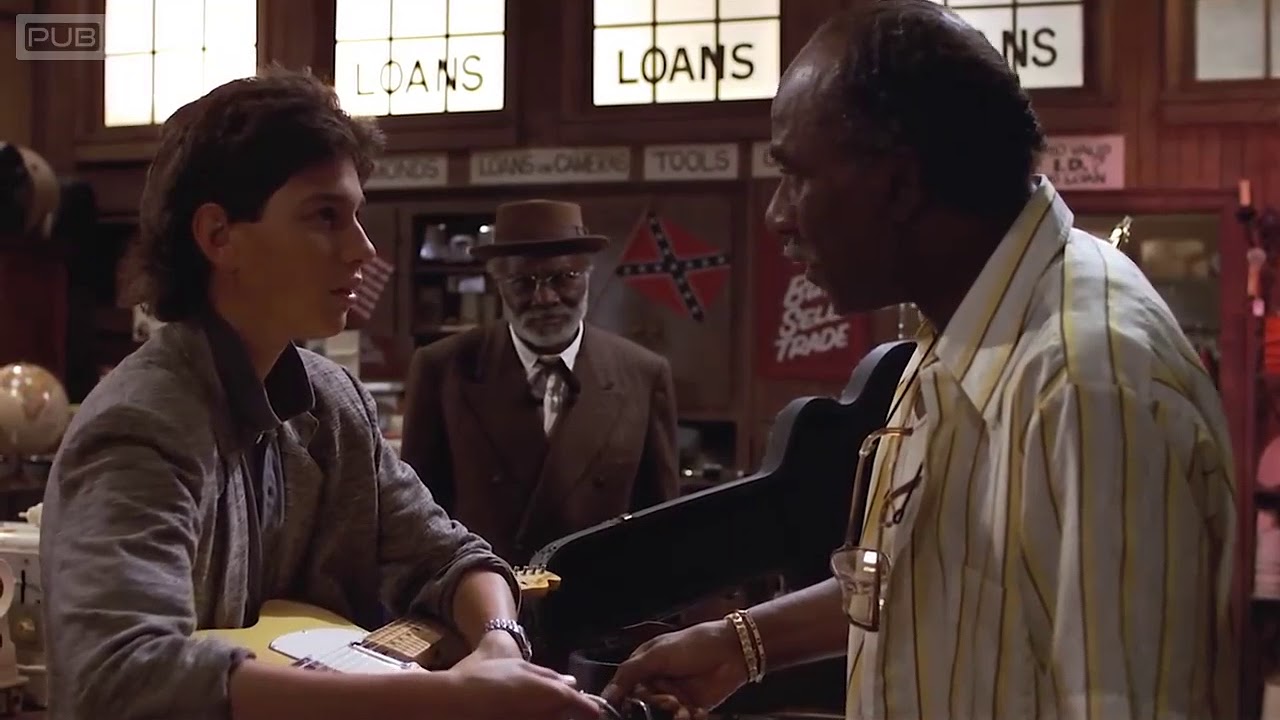 [HD] Crossroads (1986) Pawn shop scene