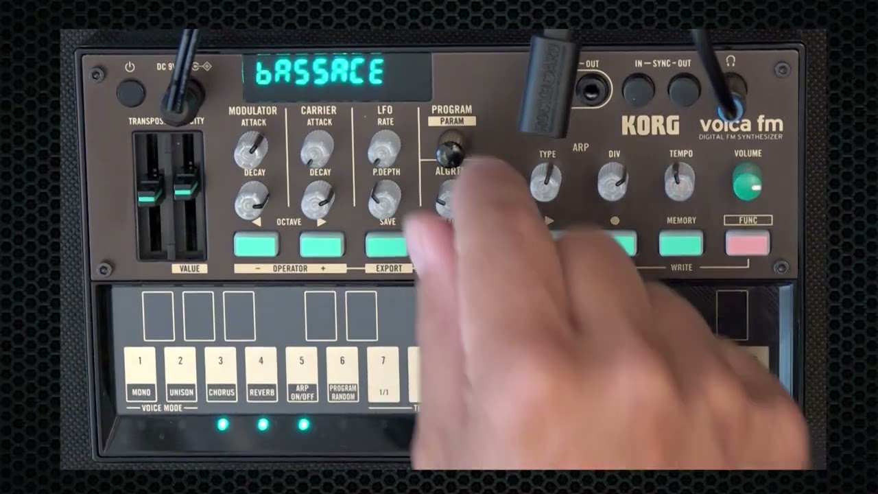 Korg volca fm2 - Factory Presets Demo (Sounds Only)