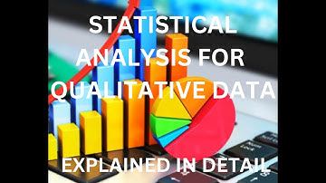 Statistical Analysis for Qualitative Data